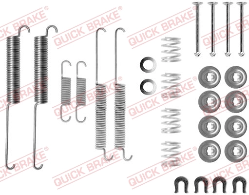 Accessory Kit, brake shoes